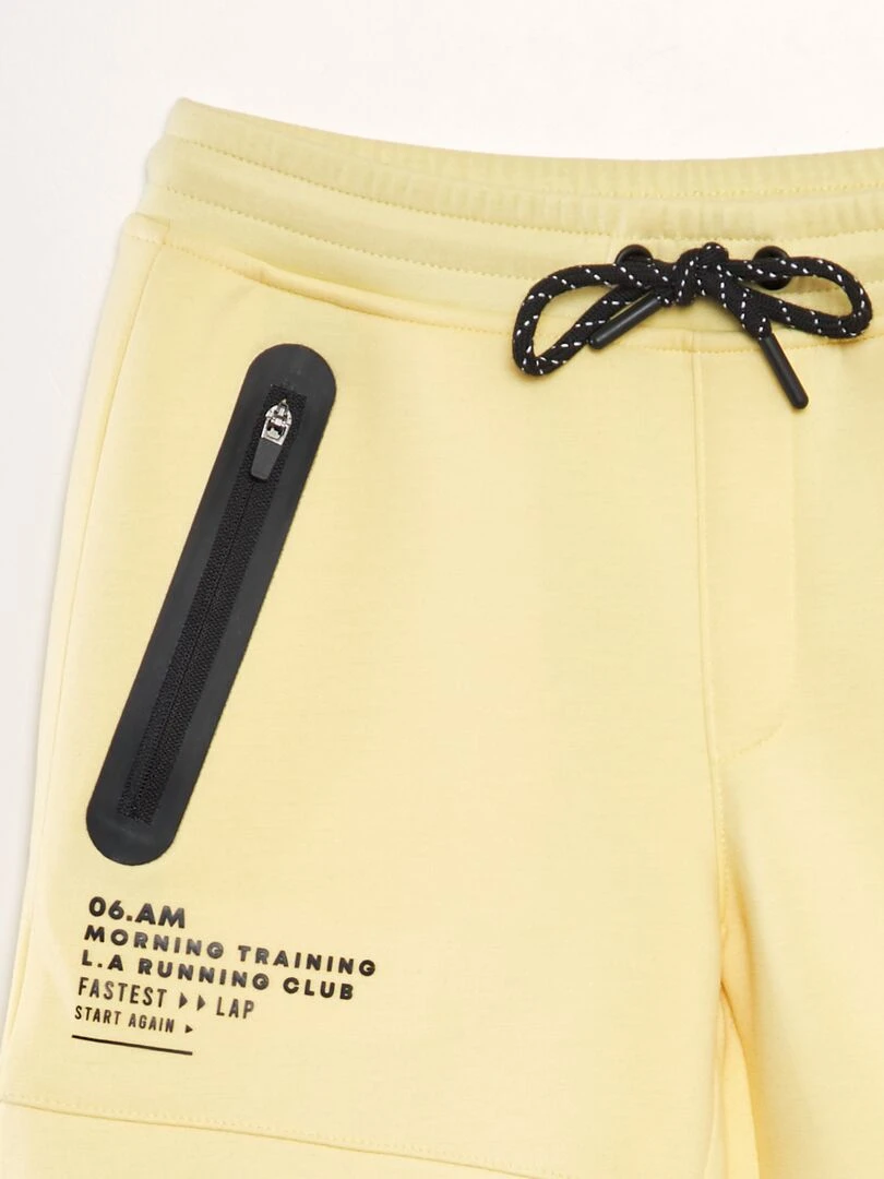 Short en néoprène   Jaune