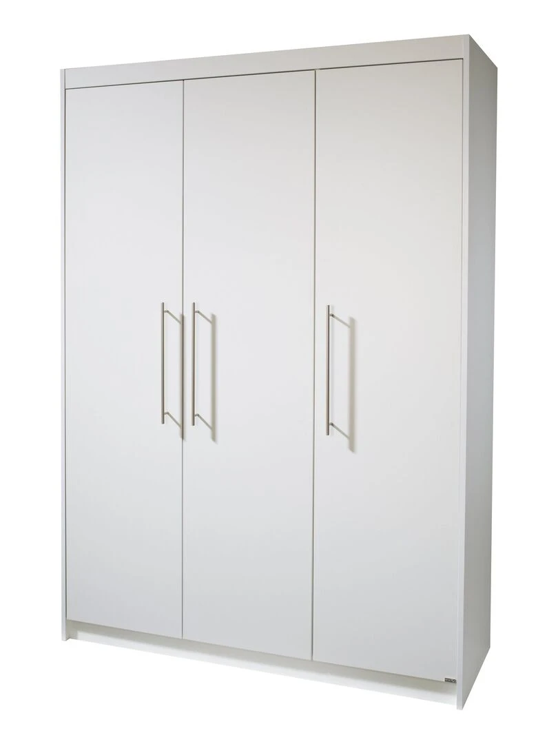 ROBA Armoire "Maren" à 3 portes battantes – blanc Blanc