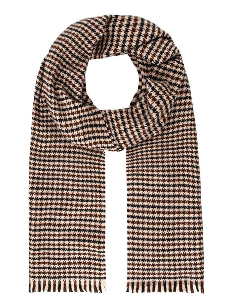 Echarpe Trago Fabriqué en France Marron