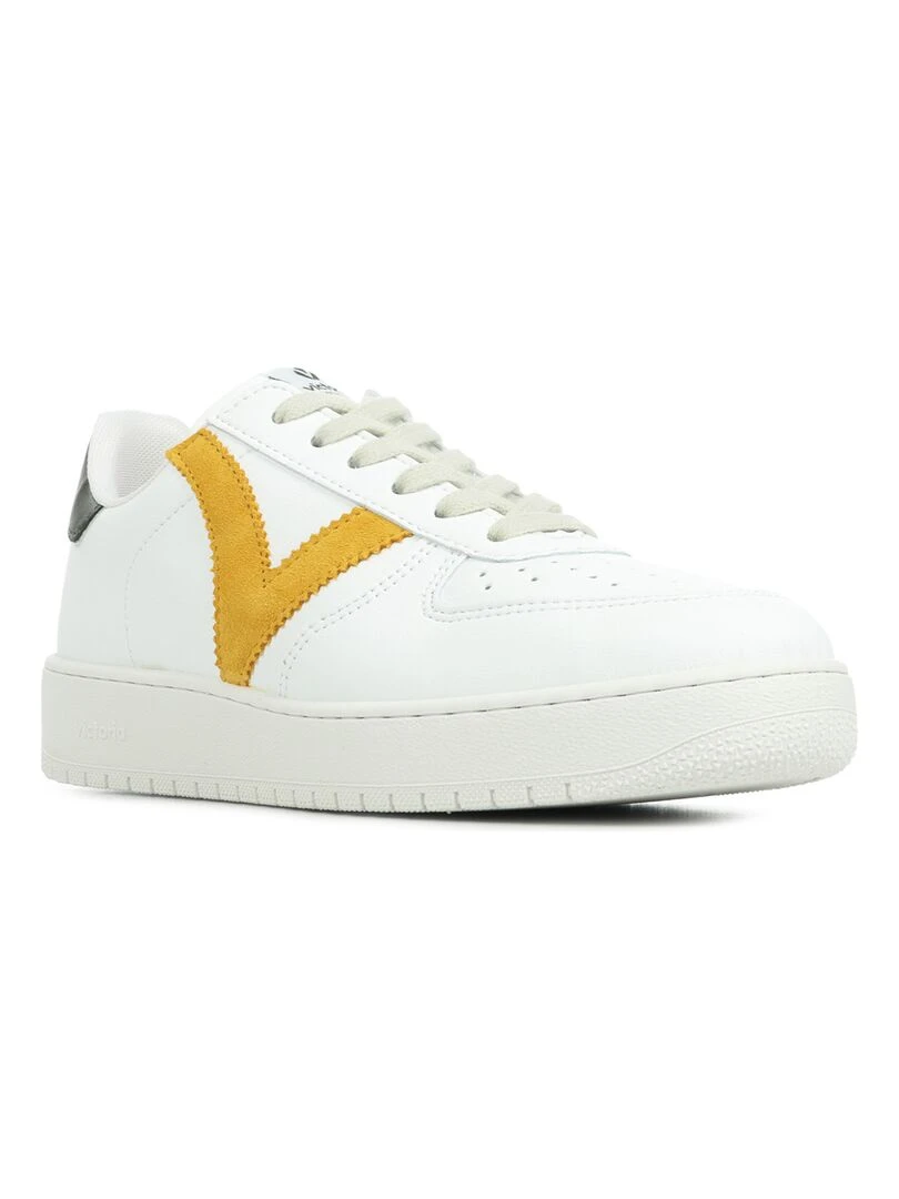 Baskets Victoria Madrid Blanc Marron