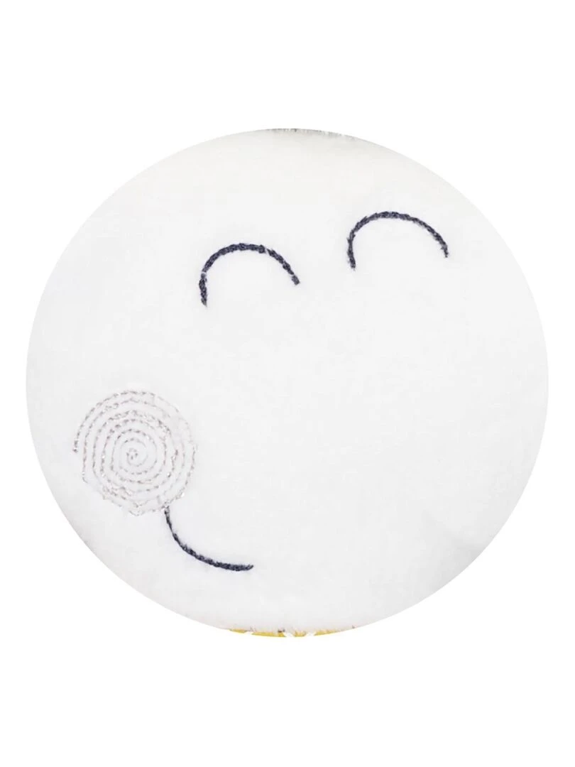 Doudou Chien en velours blanc SAUTHON Blanc