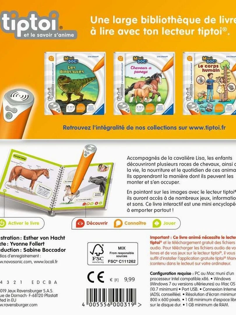 Tiptoi® Mini Doc' Chevaux Et Poneys N/A