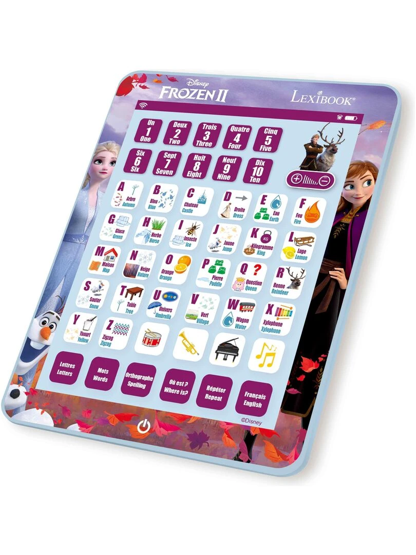 Tablette Éducative Bilingue La Reine Des Neiges (fr/en) N/A