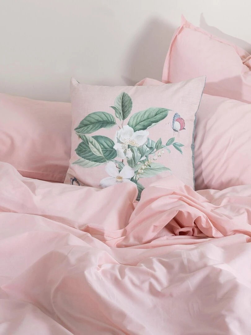 Housse de couette Basic "Happyfriday" Rose pâle