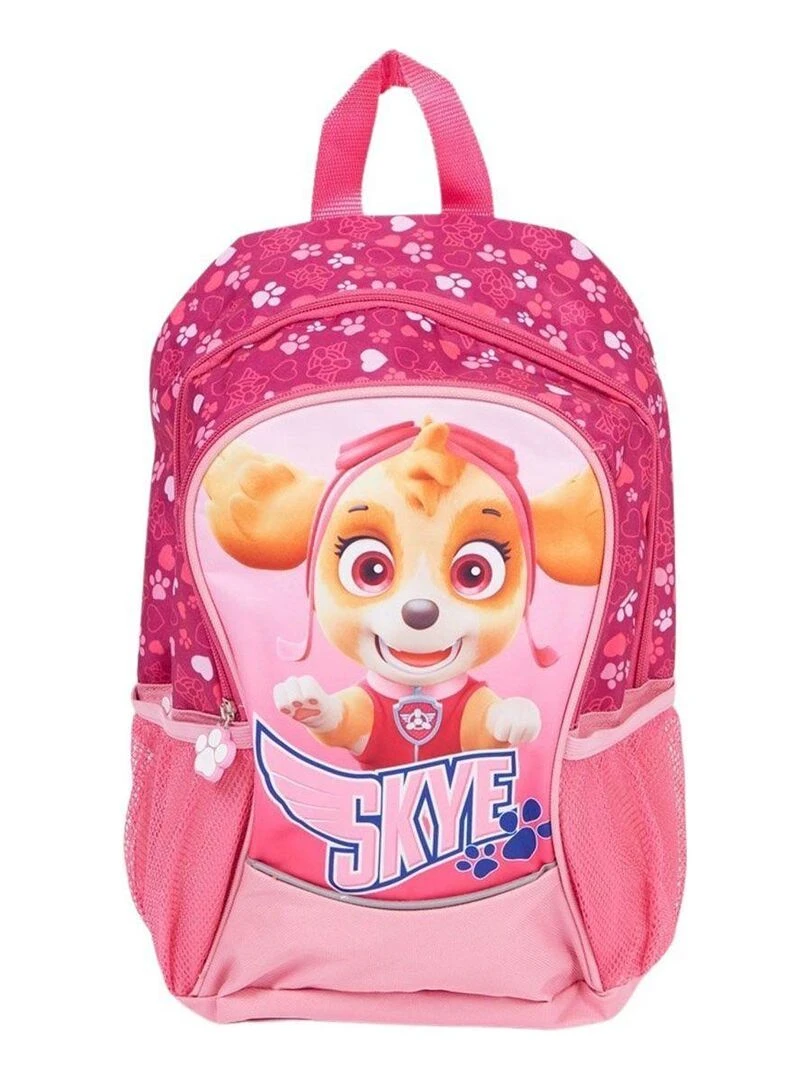 La Pat' Patrouille Sac fille imprimé La Pat' Patrouille 38x22x12 cm Rose