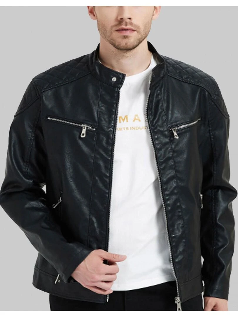 Blouson homme Kebello Noir Noir