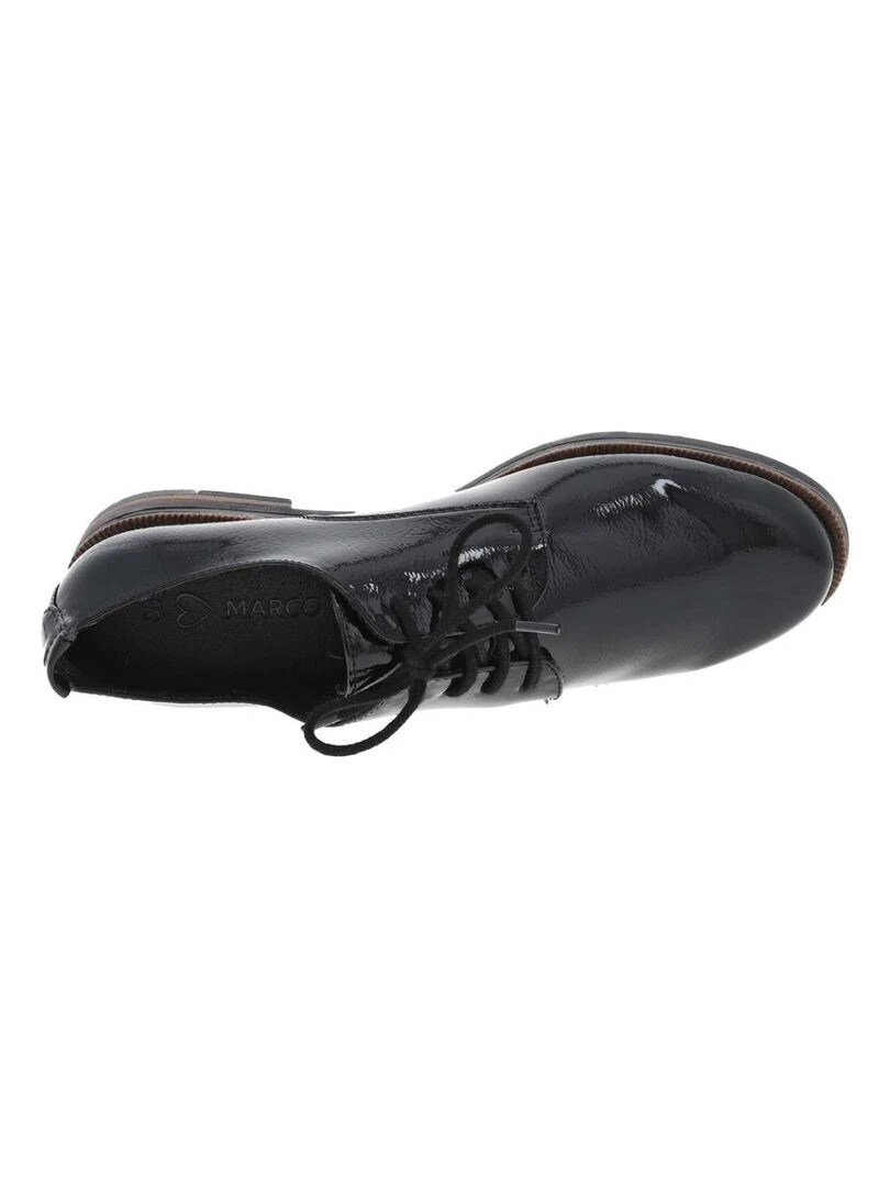 MARCO TOZZI   Derbies talon plat   Noir