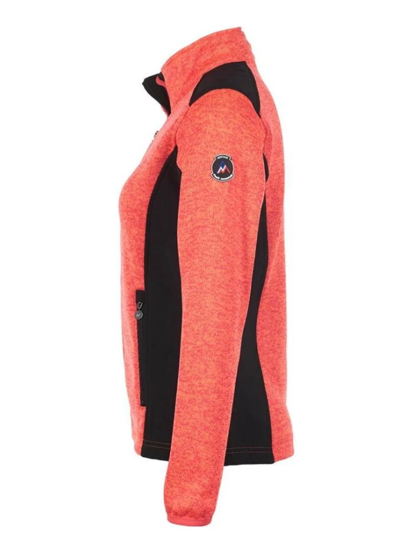 Blouson polaire femme AVIRO   PEAK MOUNTAIN   Orange