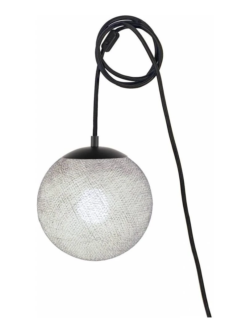 Suspension Nomade Apapa   Gris perle
