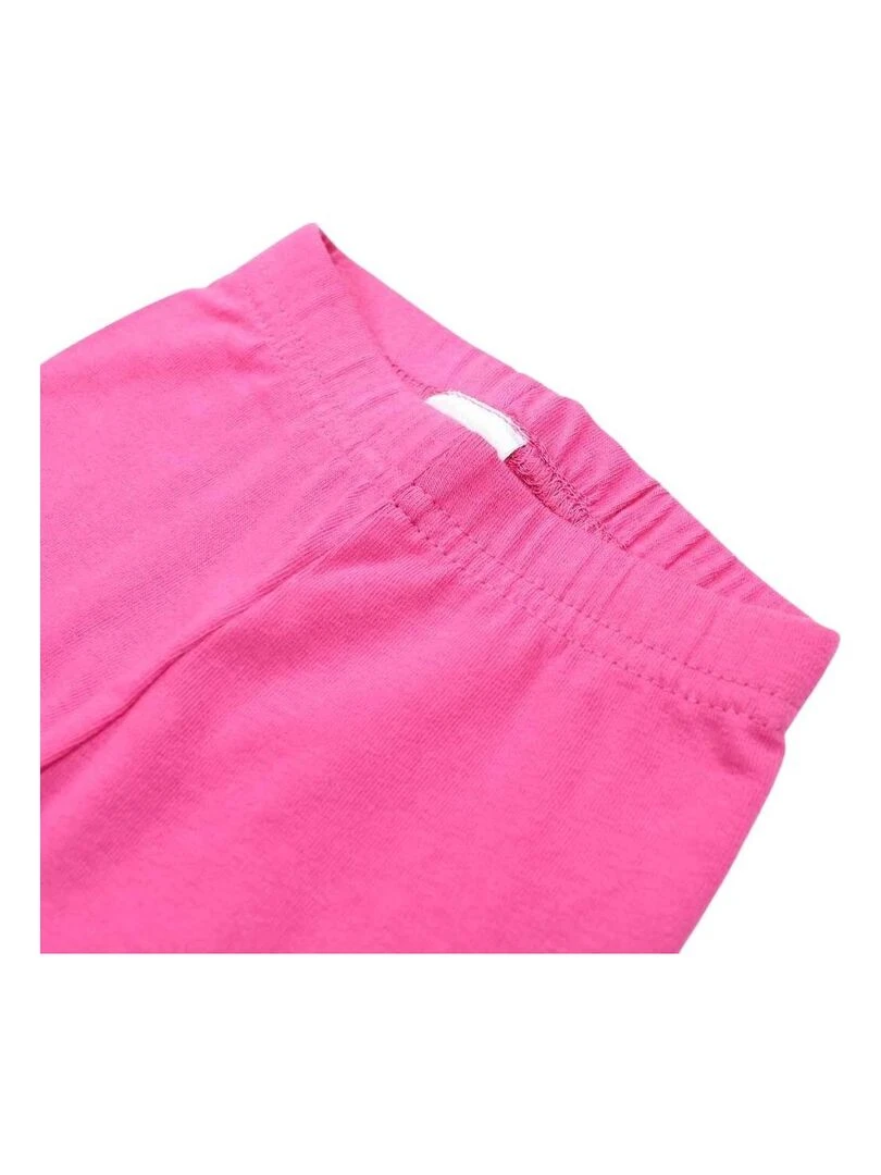 Disney   Ensemble T shirt legging bébé fille Imprimé Minnie   Rose fushia
