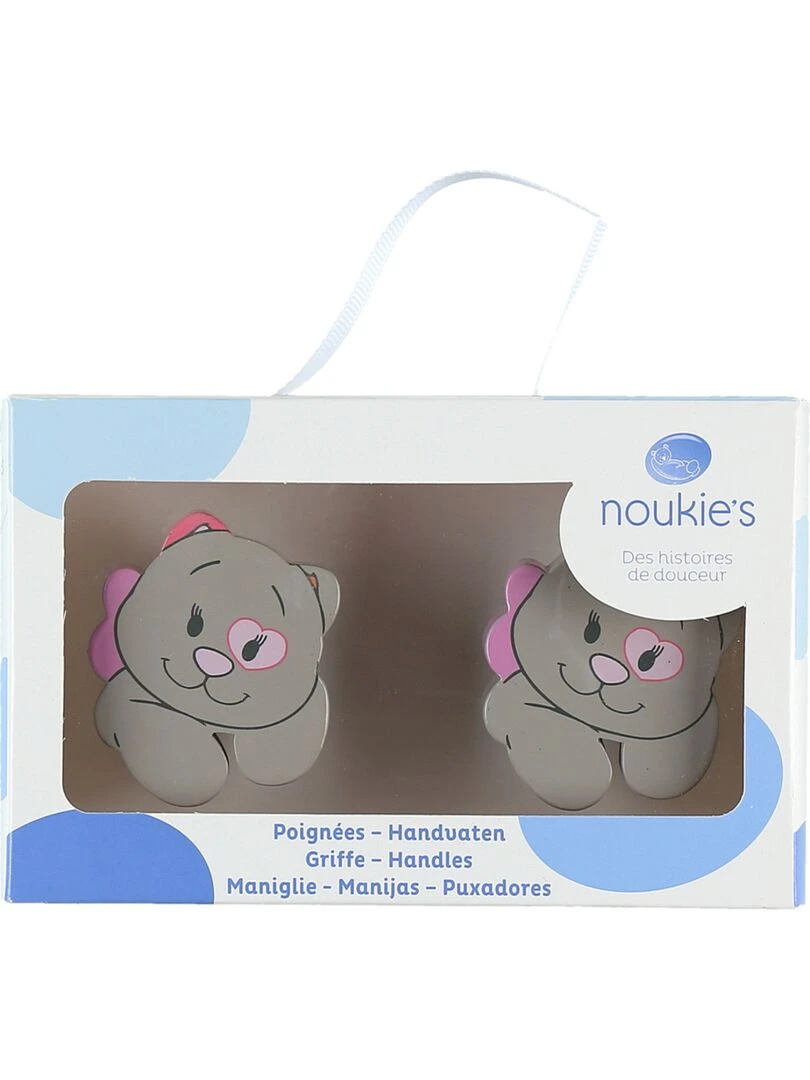 Poignées Iris (par 2)   Bleu