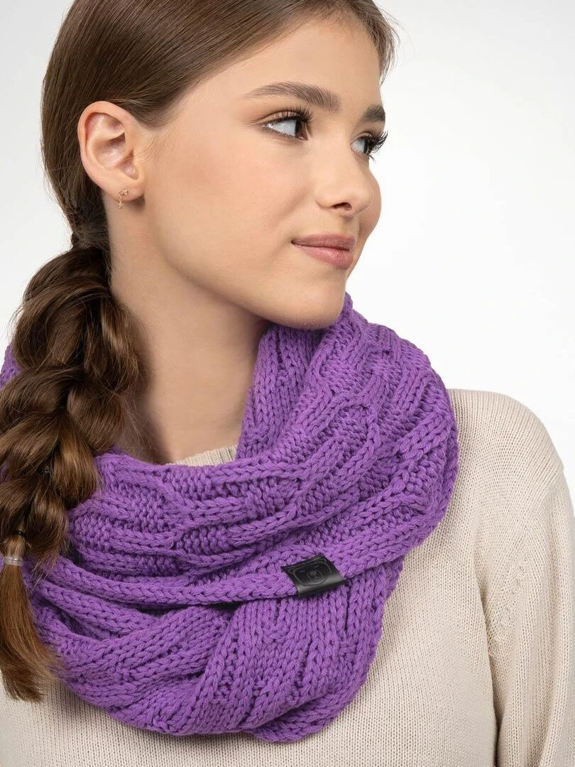 Snood Maribel Made in UE Violet