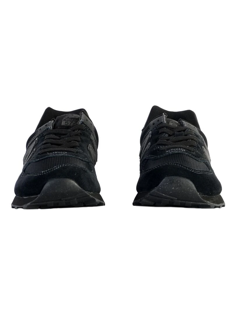 Basket Cuir New Balance 574   Noir