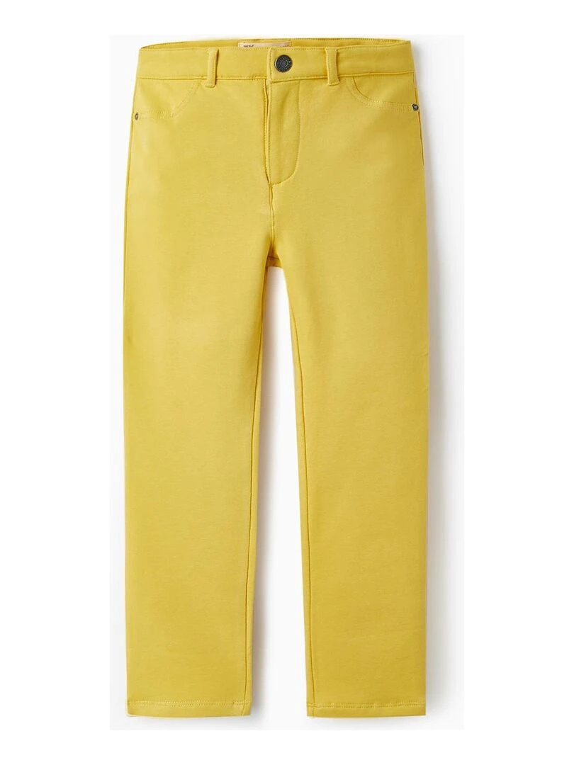 Jeggings en coton brossé pour fille 'Skinny Fit' NORTHERN CALLING Jaune clair