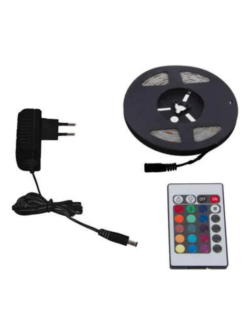 Ruban LED à prise secteur 5 m Blanc