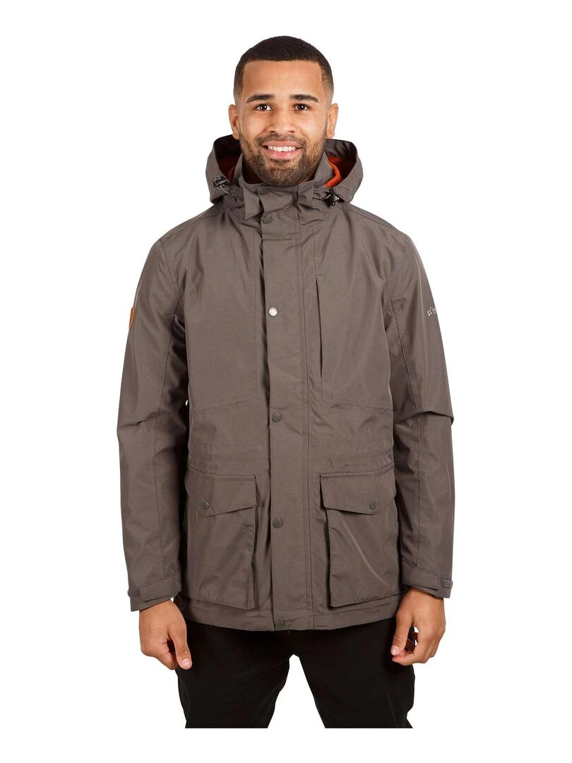 Trespass   Veste imperméable SANDY   Noir Kaki