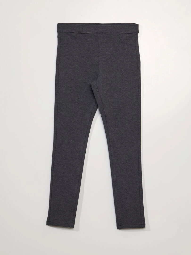 Jegging uni Gris