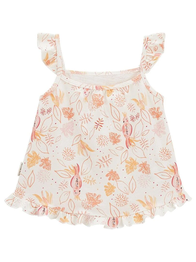 Pyjama enfant manches courtes Sumba   Rose