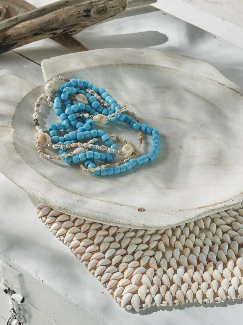 Vide poche forme poisson BEACH HOUSE   Blanc