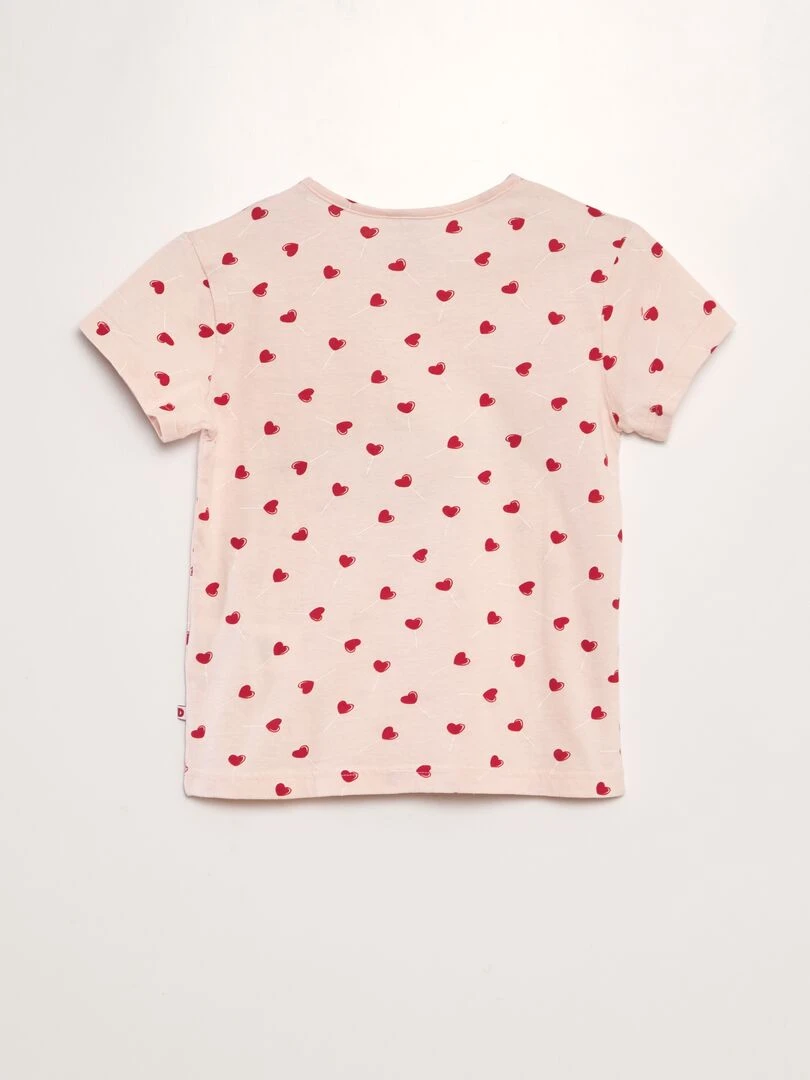 Ensemble de pyjama 'copines'   2 pièces   Rouge