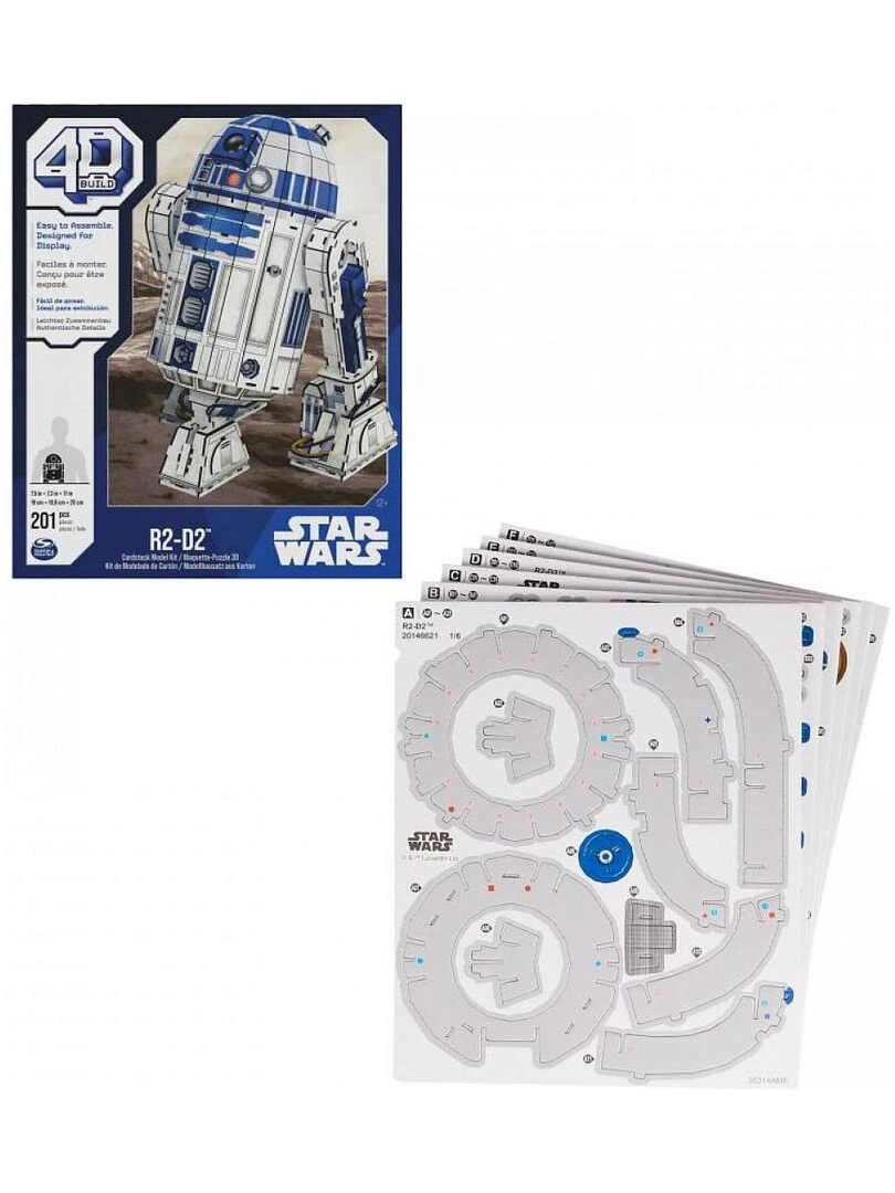 R2 d2 star wars 4d build N/A
