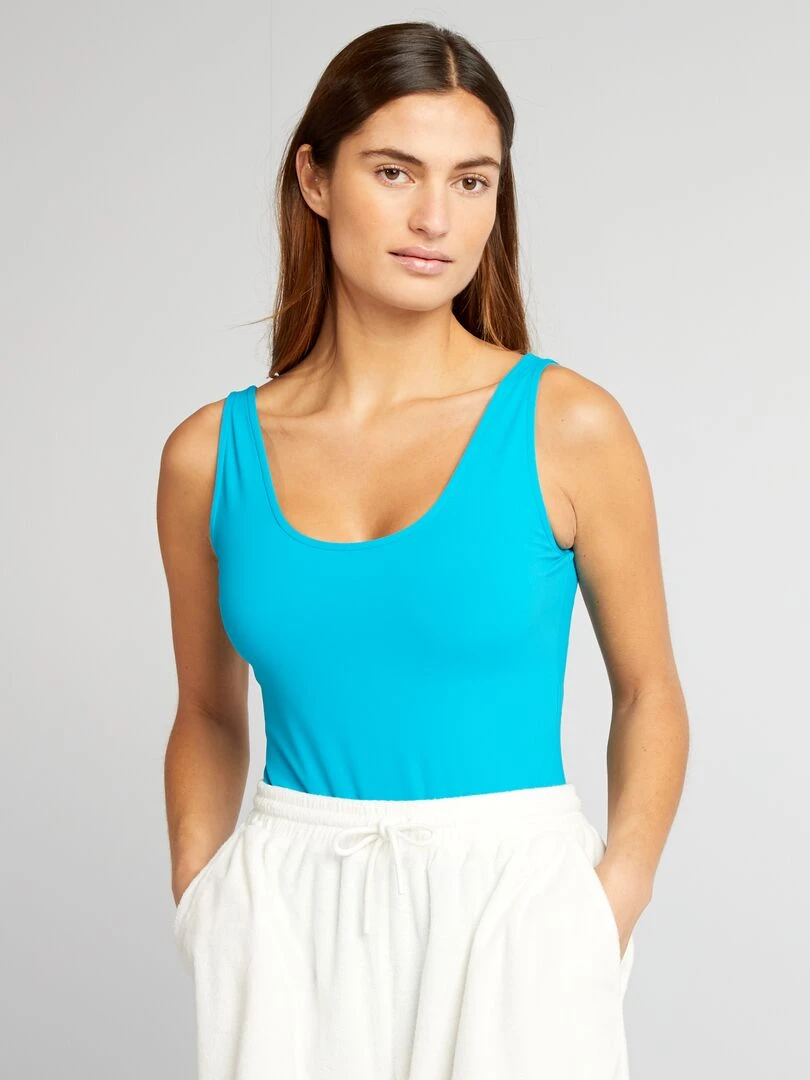 Body de sport Bleu turquoise
