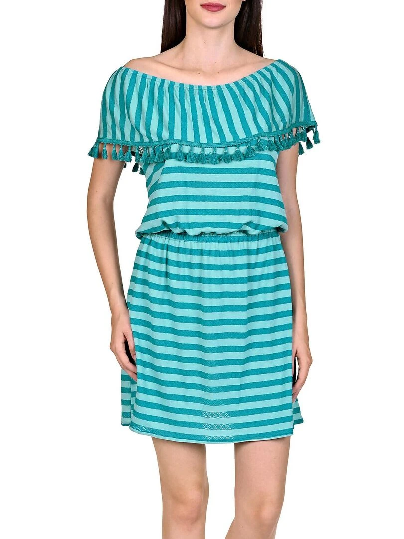 Robe de plage Itala Marina Vert