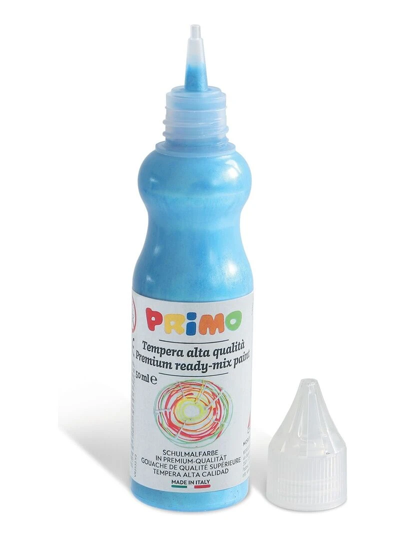 8 bouteilles de gouache métallique/fluo 50 ml   N/A