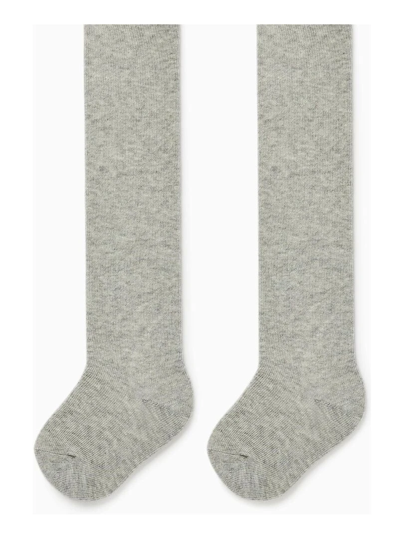 Collant uni essential line 'Zippy' Gris tourterelle