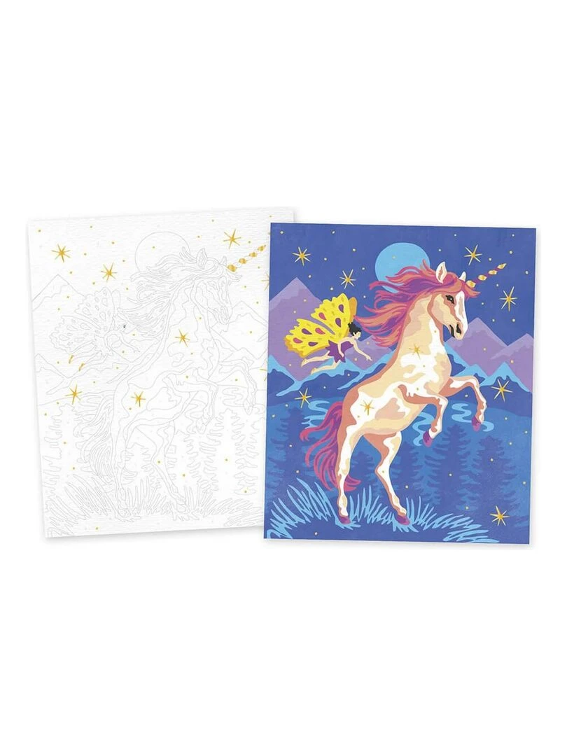 Peinture Au Numéro : Licornes   N/A