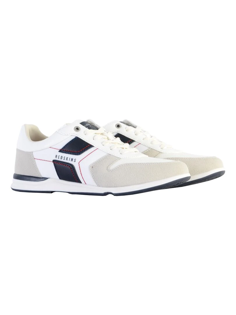 Basket à lacet Redskins Adjoint   Blanc