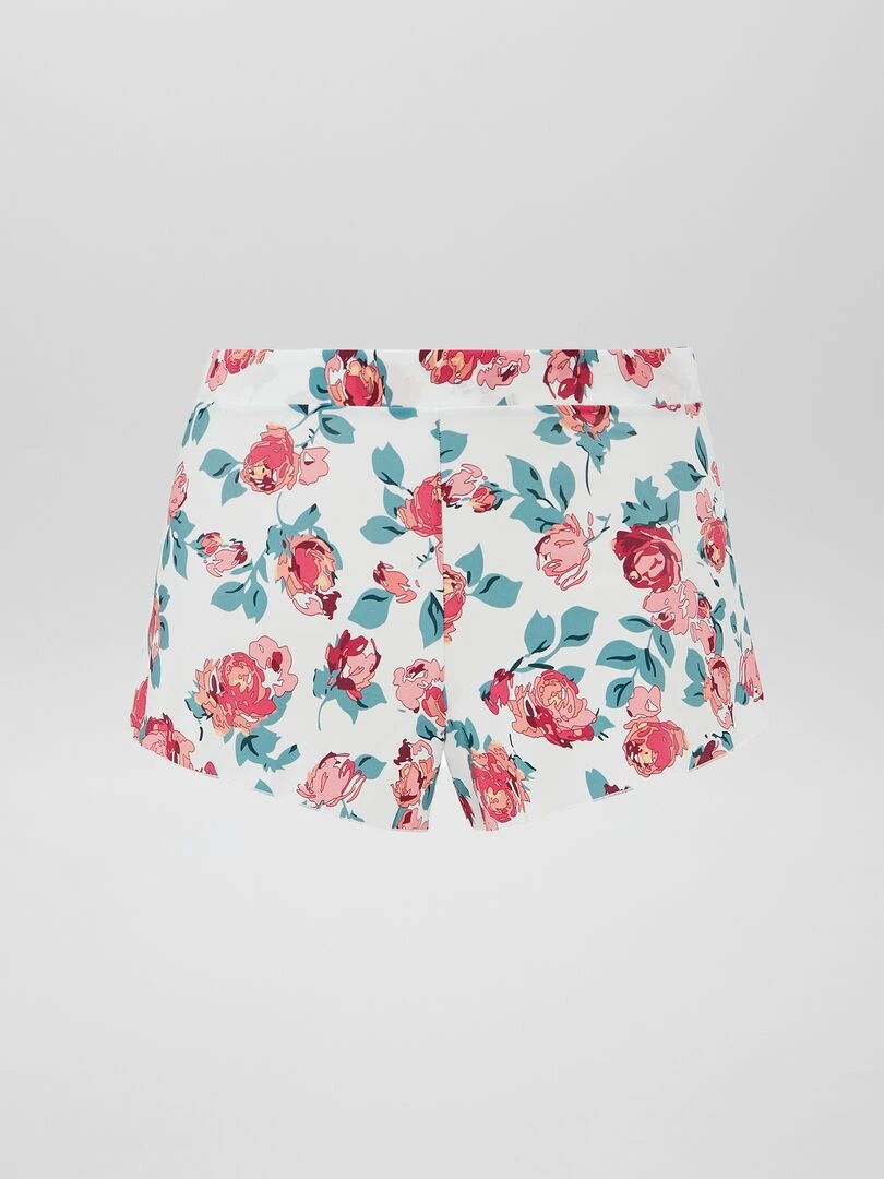 Short de pyjama 'Sans complexe'   Blanc