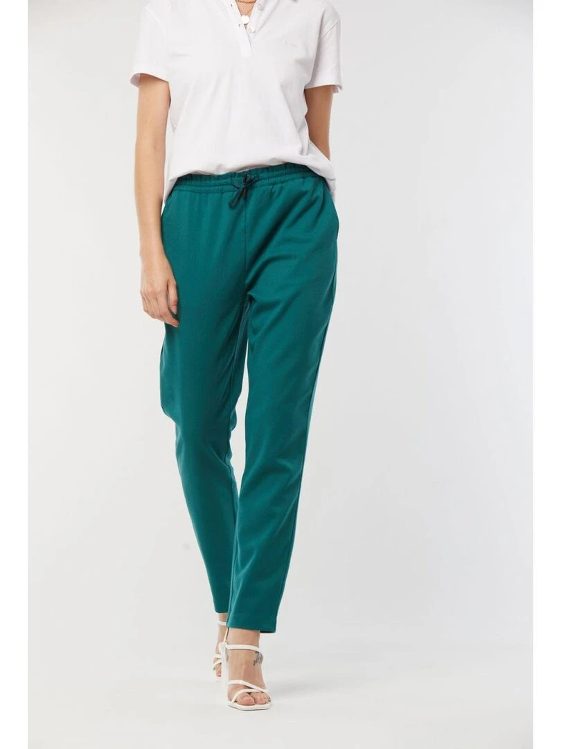 Lee Cooper   Pantalon lyocell regular GURI   Vert bouteille