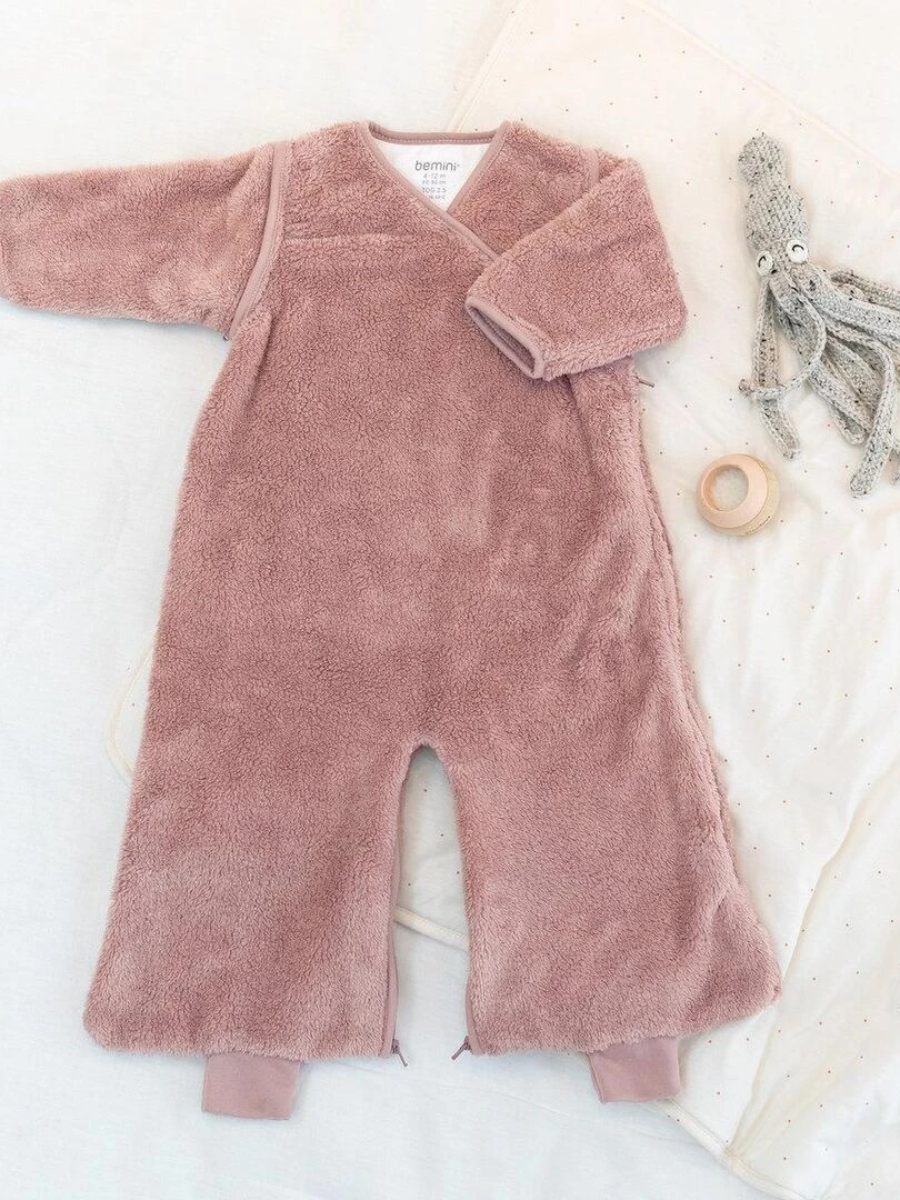 Bemini Gigoteuse  jambes séparables Pady jersey et jersey   Gris foncé