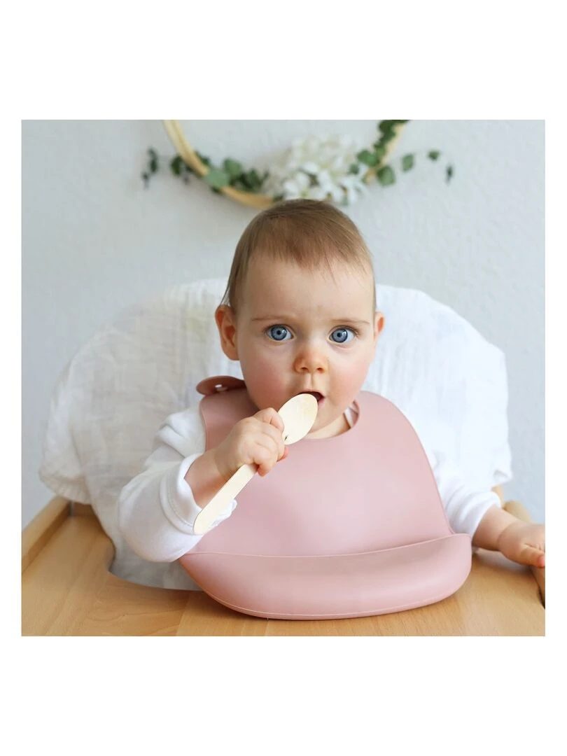 Bavoir bébé Kinousses   Jaune