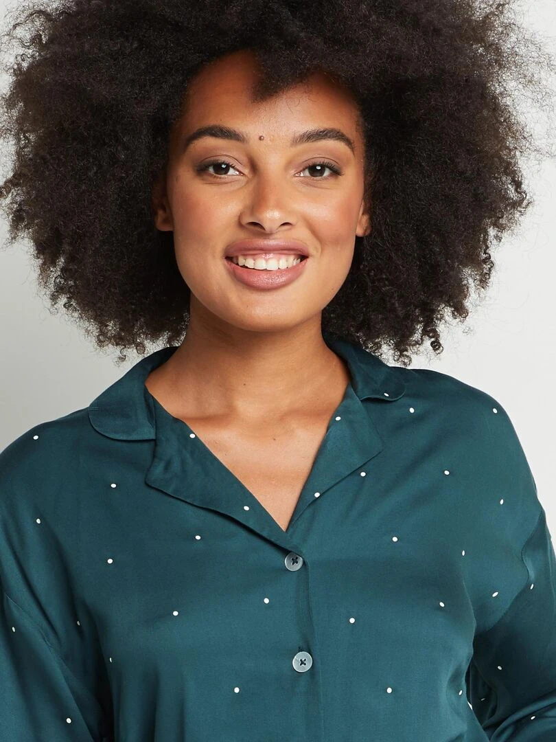 Chemise de pyjama viscose Arome   RougeGorge Lingerie   Vert