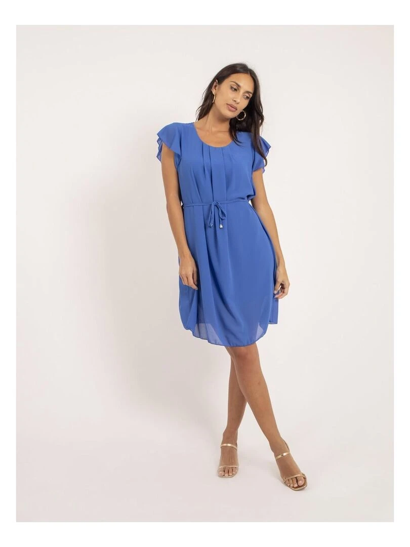 Robe courte IEVE   Bleu