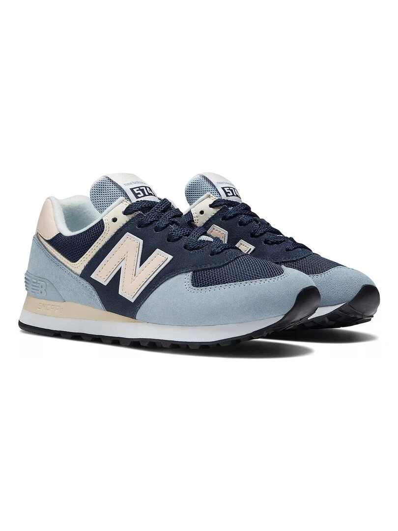 Baskets New Balance 574 VJ2 Bleu clair