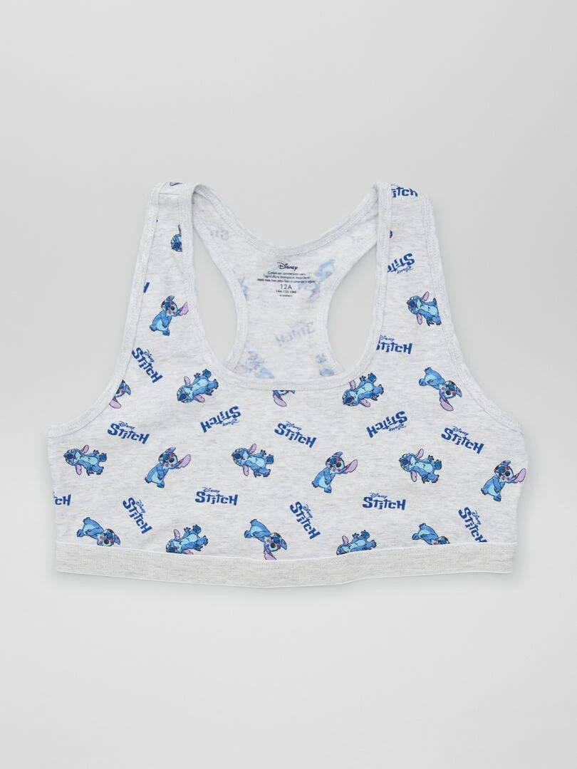 Lot de 2 brassières 'Stitch'   Gris/Rose