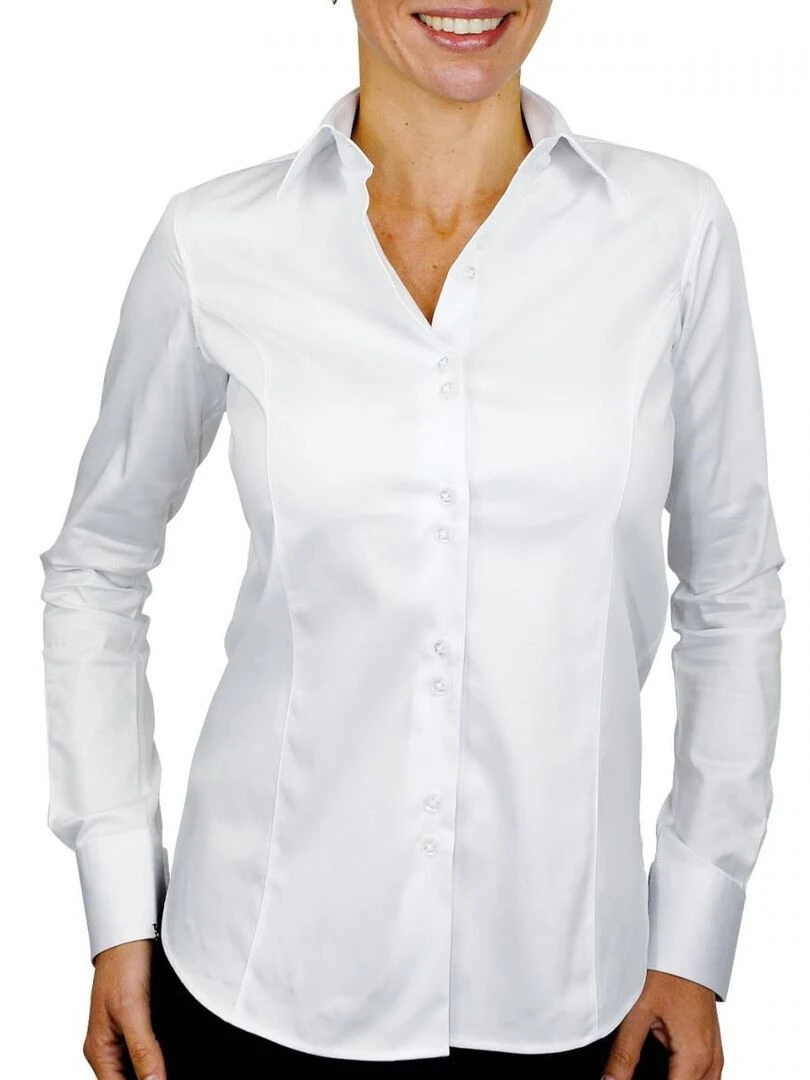Chemise col italien CLEVELAND Blanc