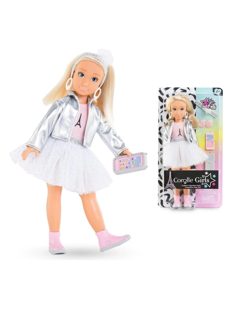 Coffret Poupée Corolle Girls Valentine Fashion Week Paris N/A