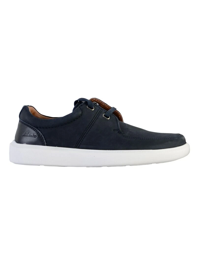 Basket Cuir Clarks Cambro Lace Bleu