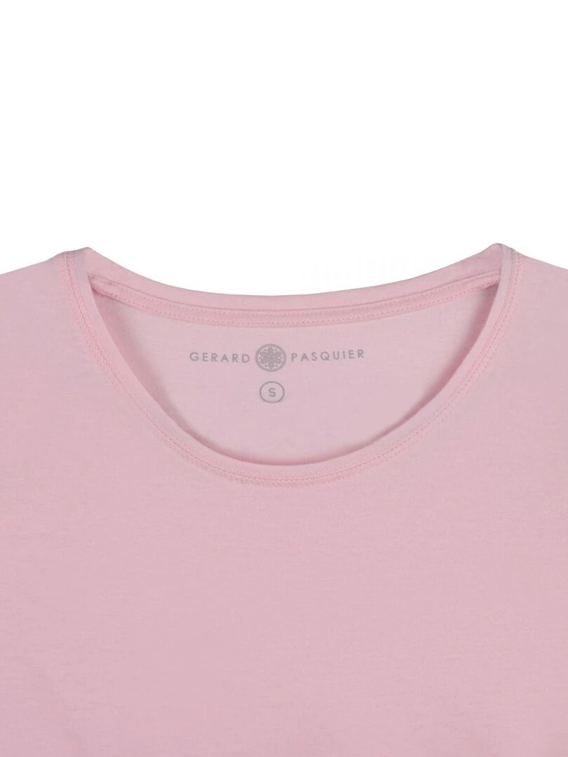 T shirt rond MARINE   Gérard Pasquier   Rose