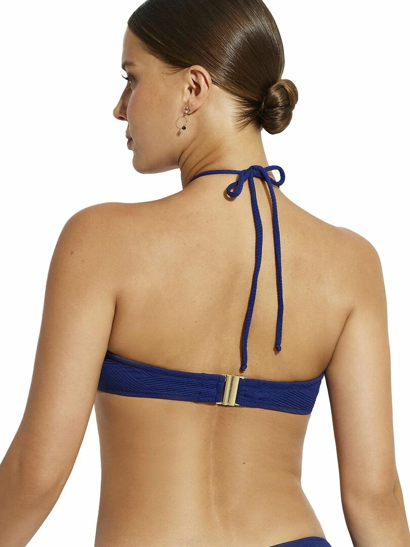 Haut maillot de bain bandeau Cosmopolitan Bleu marine