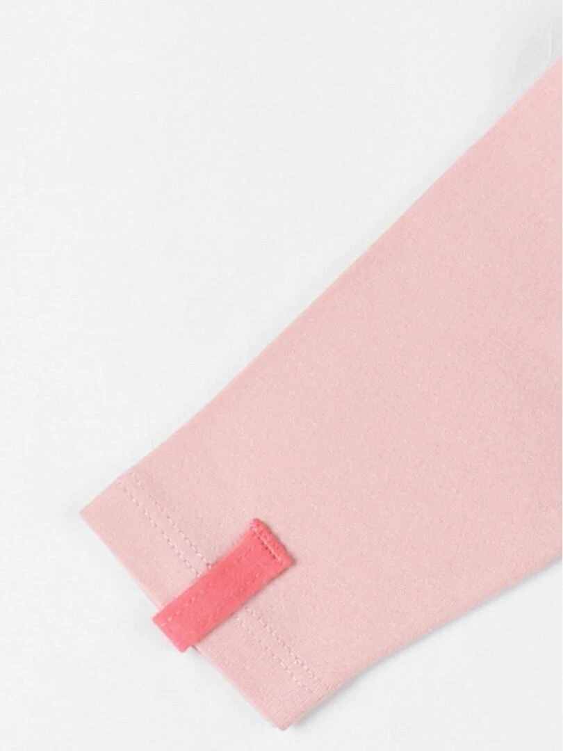 Pyjama 1 pièce fleuri en jersey  blush   Noukie's   Rose
