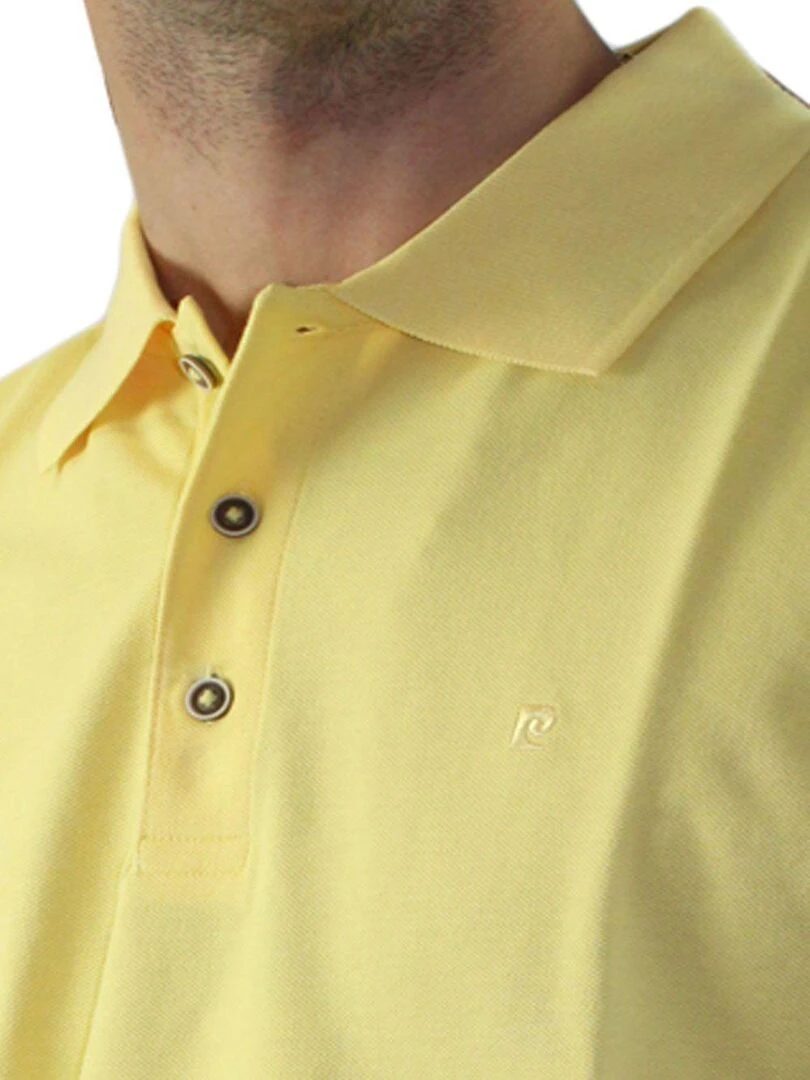 Polo manches courtes Kebello Jaune