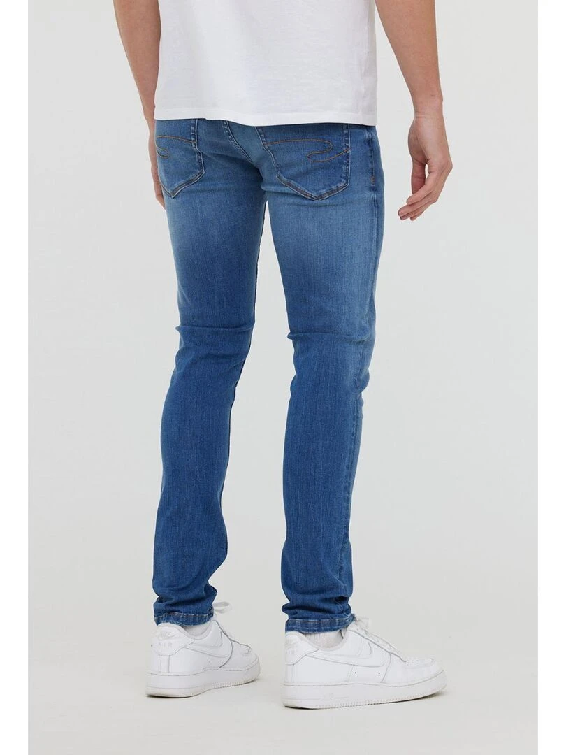 Lee Cooper   Jean coton skinny LC132ZP   Bleu