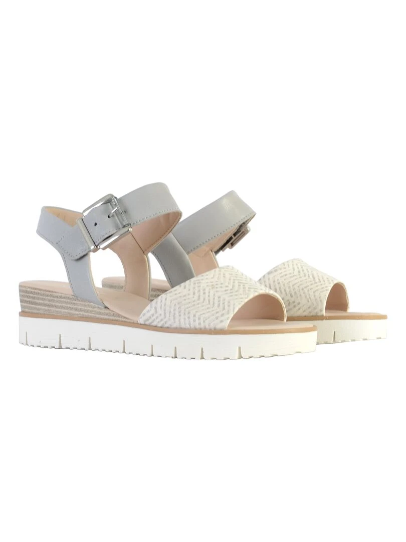 Sandales Cuir Gabor Pinto   Gris