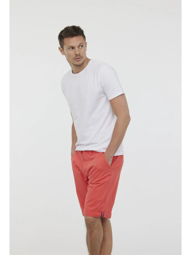 Lee Cooper   Short coton regular NARO   Orange