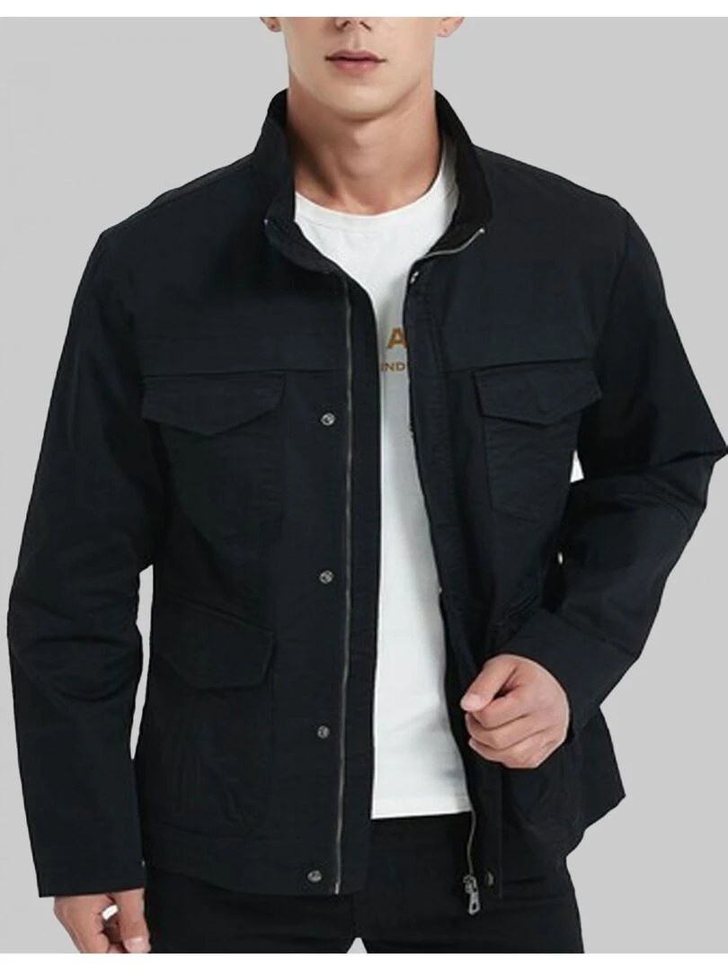 Blouson Saharienne Kebello   Noir Noir